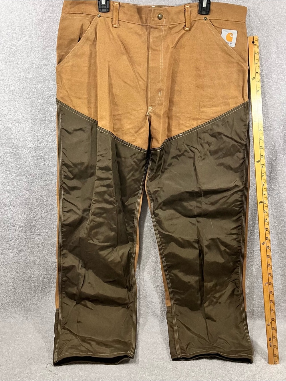 Vintage Carhartt Brush Briar Double Knee Hunting Pants WU256 38x30 USA